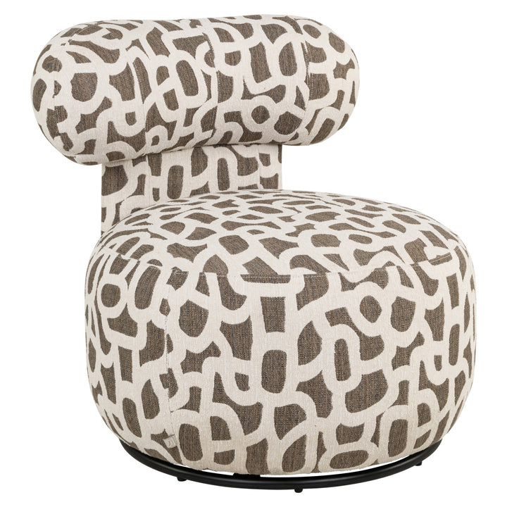Richmond Loungestoel Kaya Weave Brown