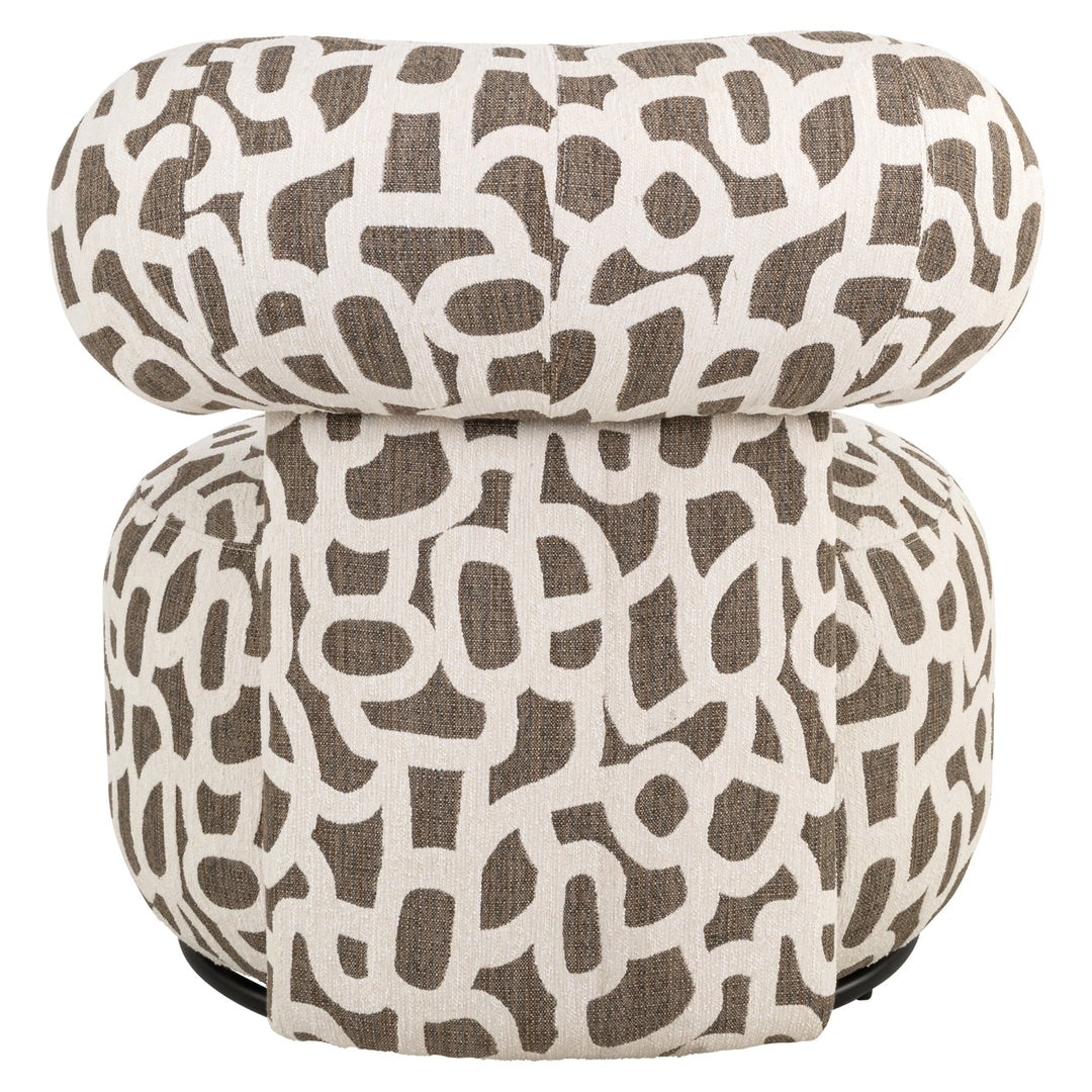 Richmond Loungestoel Kaya Weave Brown