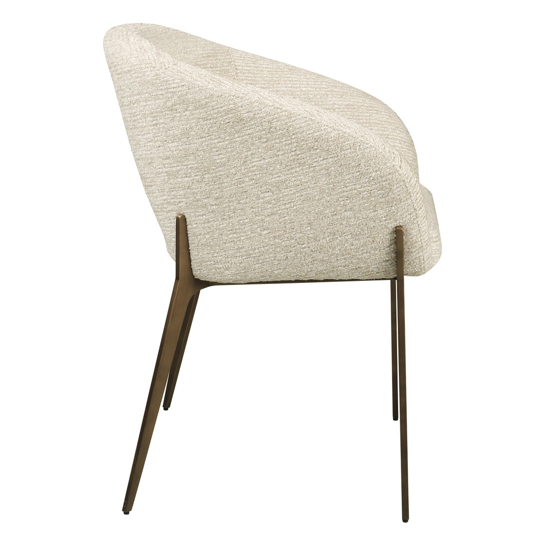 Richmond Eetkamerstoel Kenzi Natural Linear - productweergave | CéJor Wonen