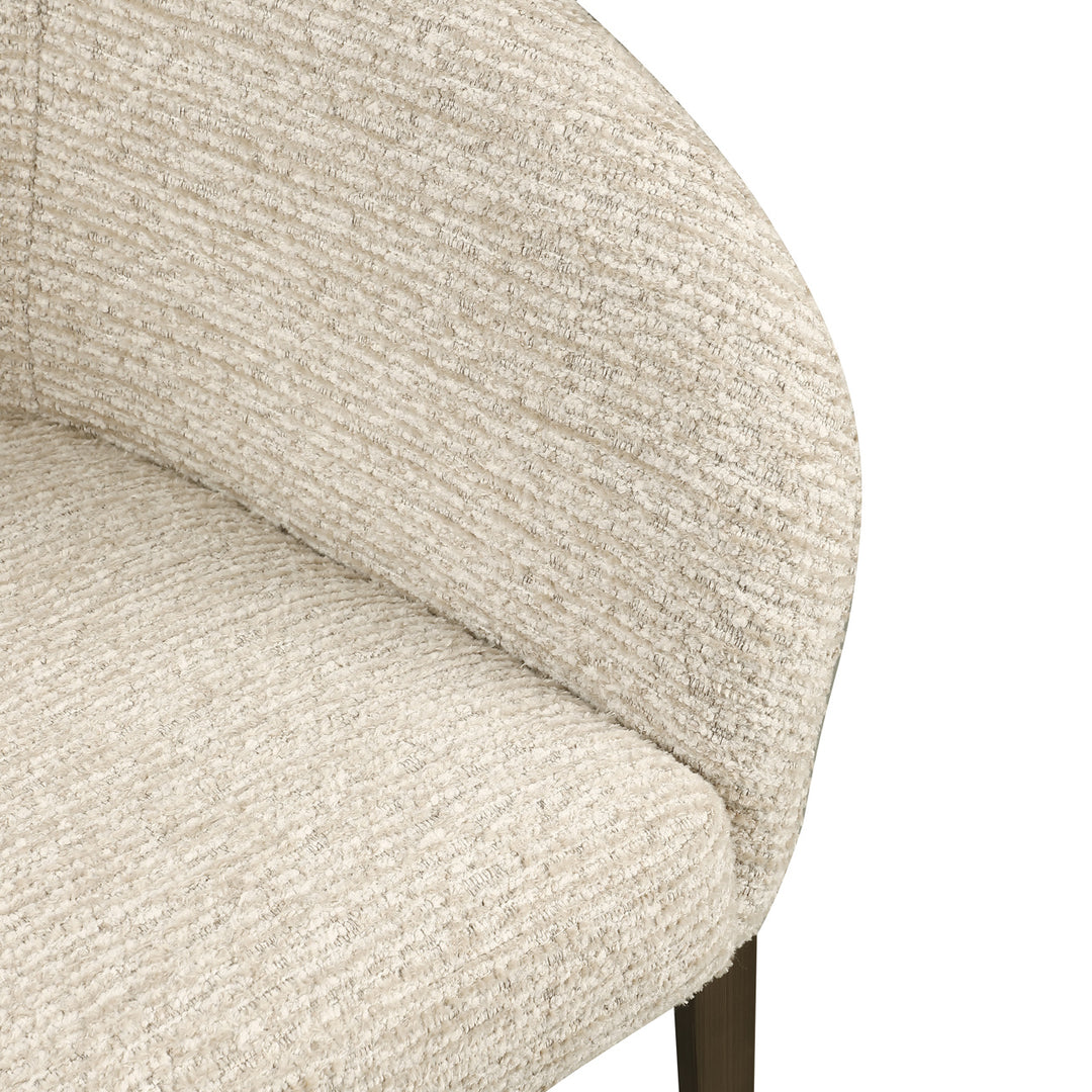 Richmond Eetkamerstoel Kenzi Natural Linear - detail | CéJor Wonen