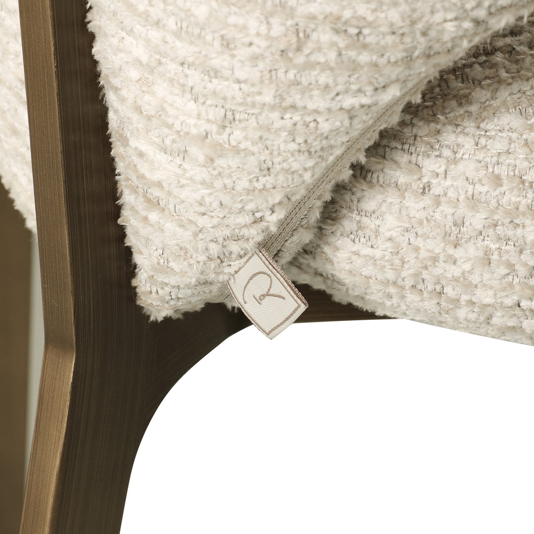 Richmond Eetkamerstoel Kenzi Natural Linear - detail | CéJor Wonen
