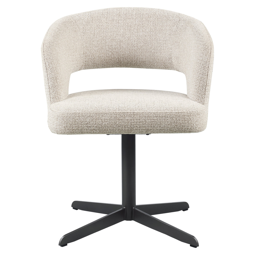 Dining chair Blanca natural fancy fire retardant