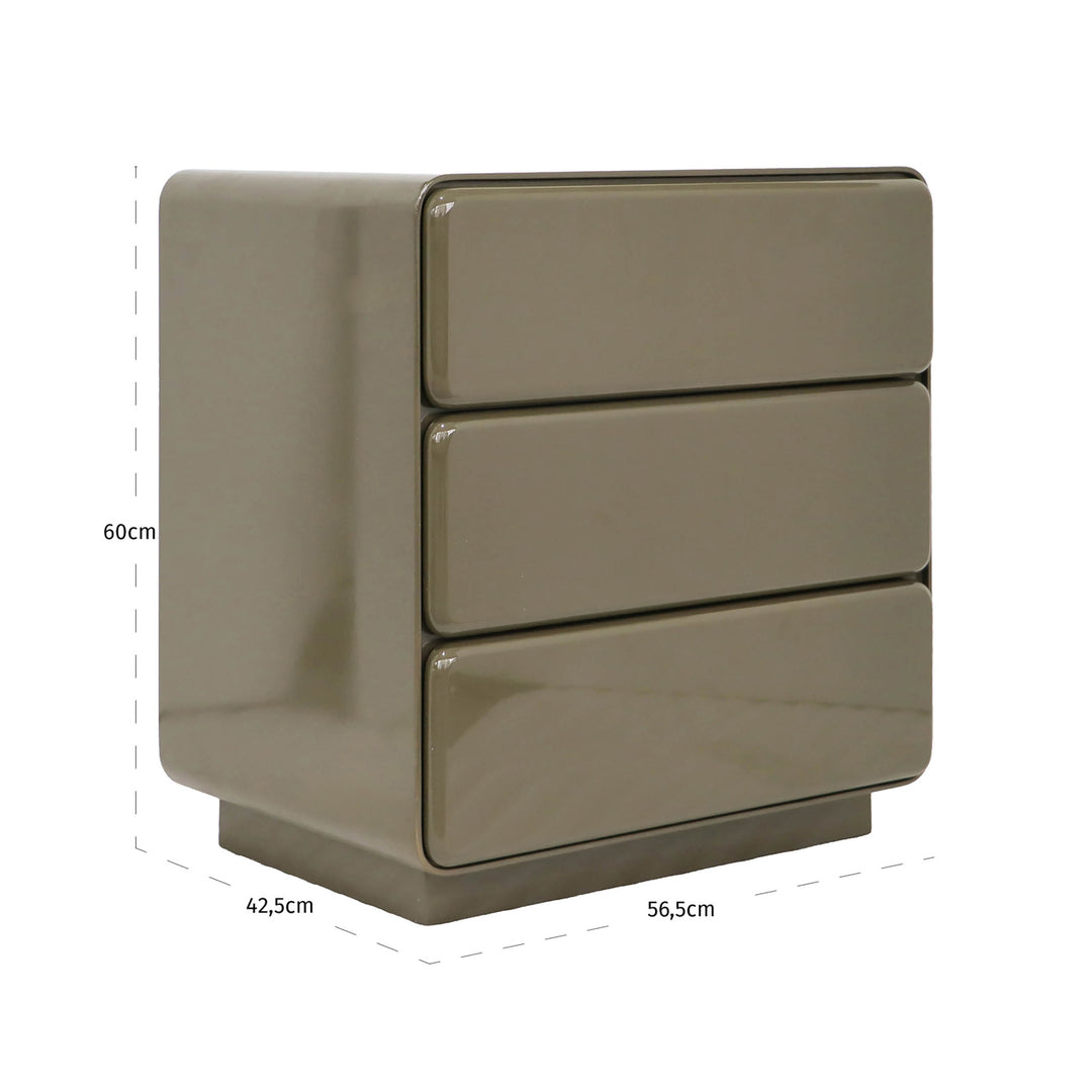 Nachtkastje Demy Clay green