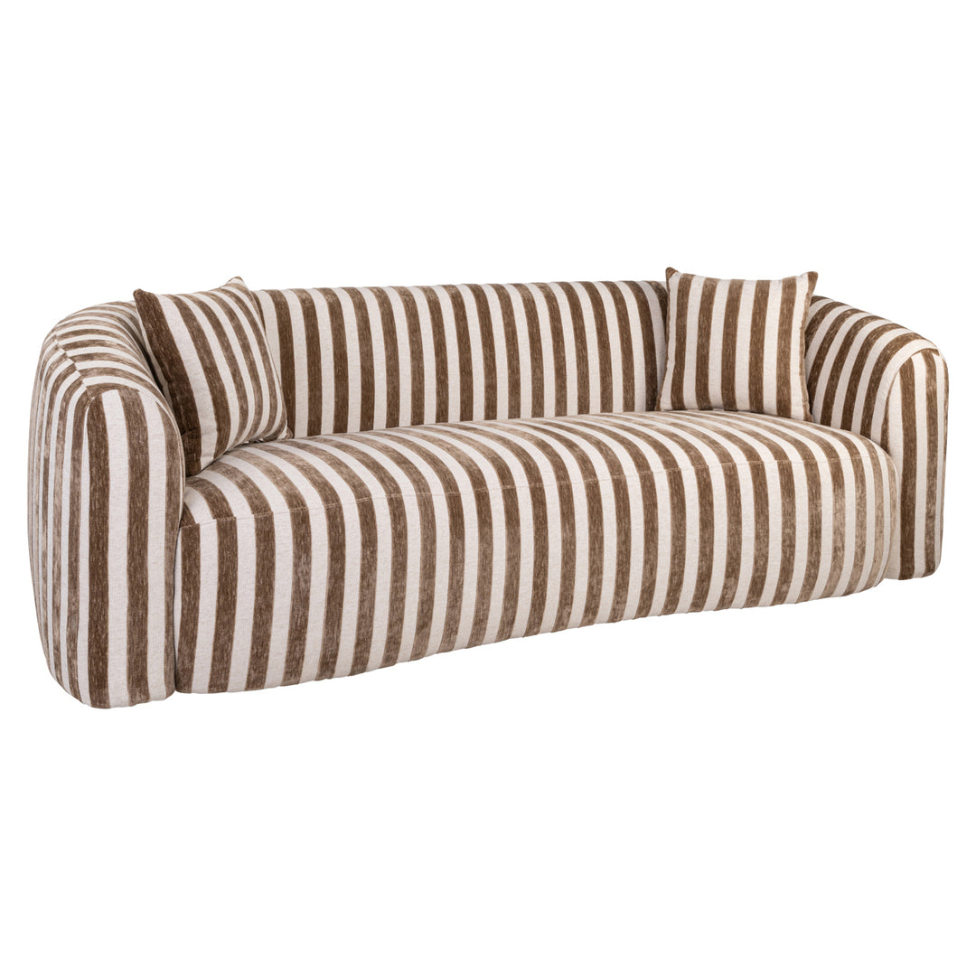 Richmond Bank Luxandra Stripes Sand
