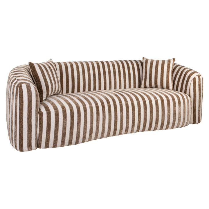 Richmond Bank Luxandra Stripes Sand