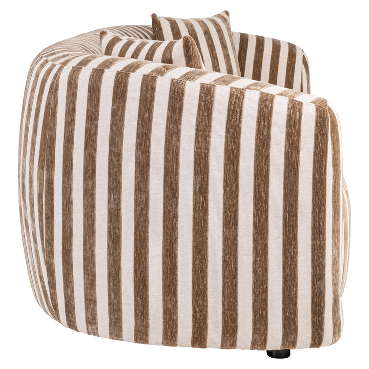 Richmond Bank Luxandra Stripes Sand