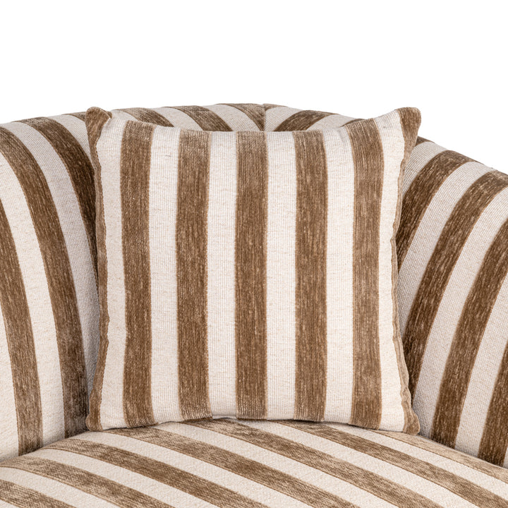 Richmond Bank Luxandra Stripes Sand
