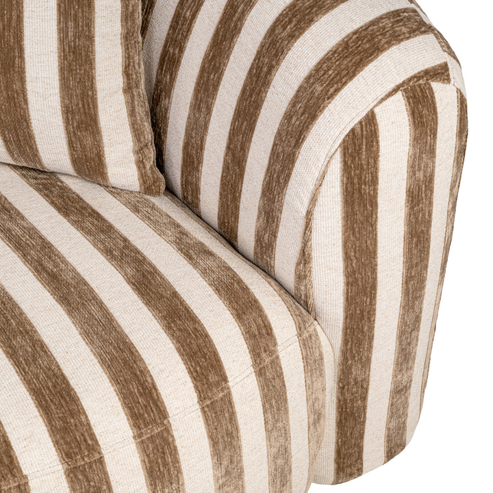 Richmond Bank Luxandra Stripes Sand