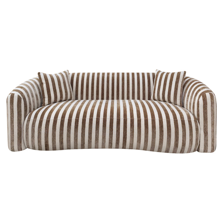 Bank Luxandra stripes sand