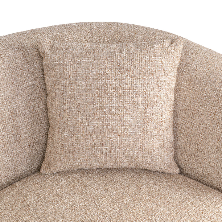 Richmond Bank Luxandra Sand Tweed