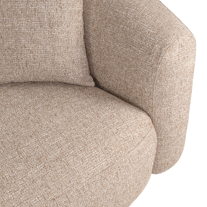 Richmond Bank Luxandra Sand Tweed