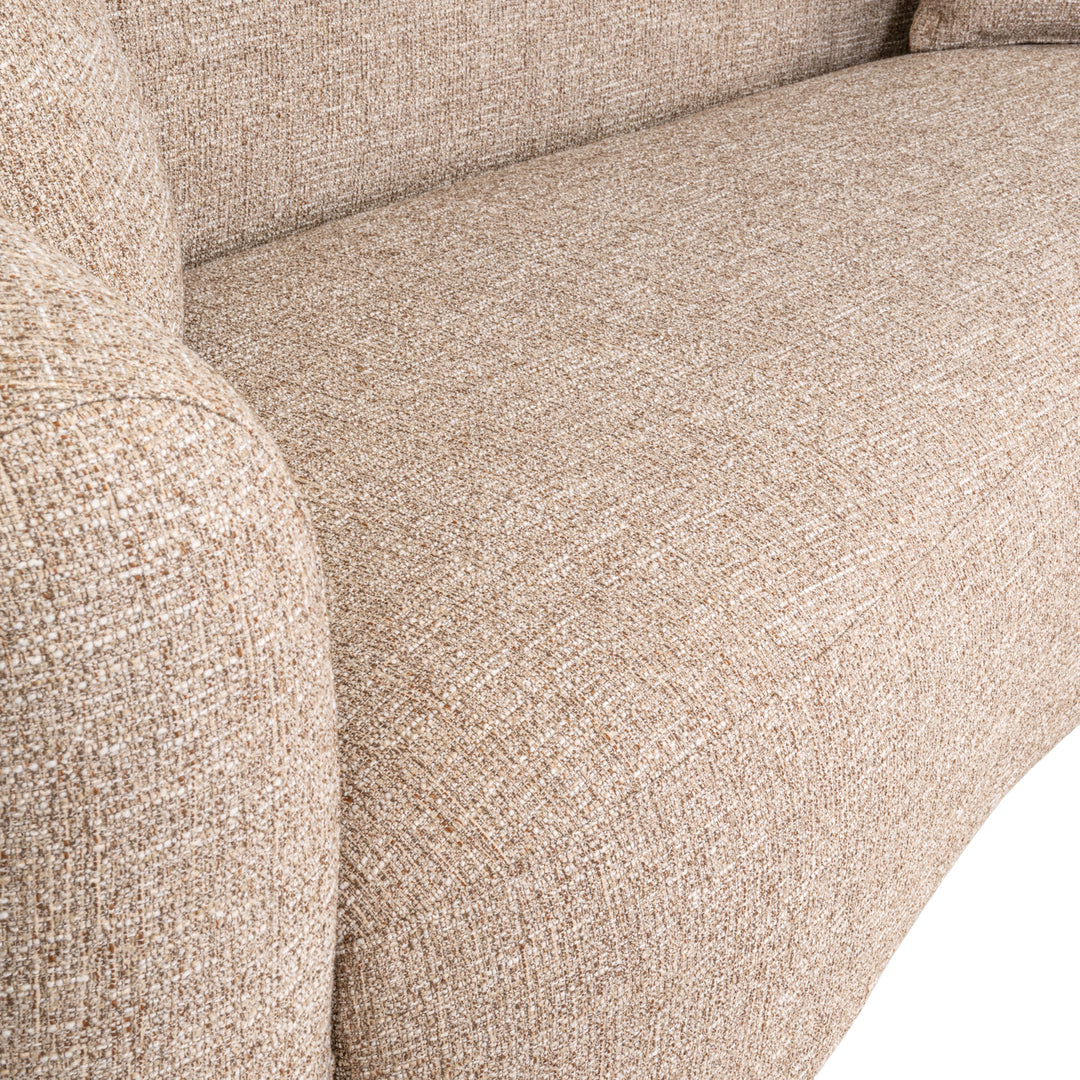 Richmond Bank Luxandra Sand Tweed
