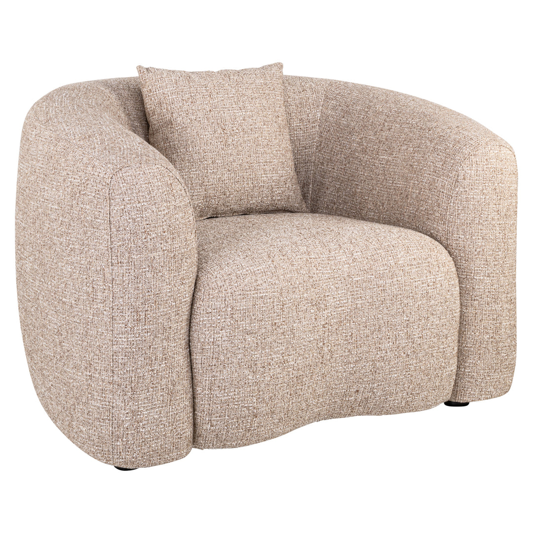 Richmond Fauteuil Luxandra, Sand Tweed - productweergave | CéJor Wonen