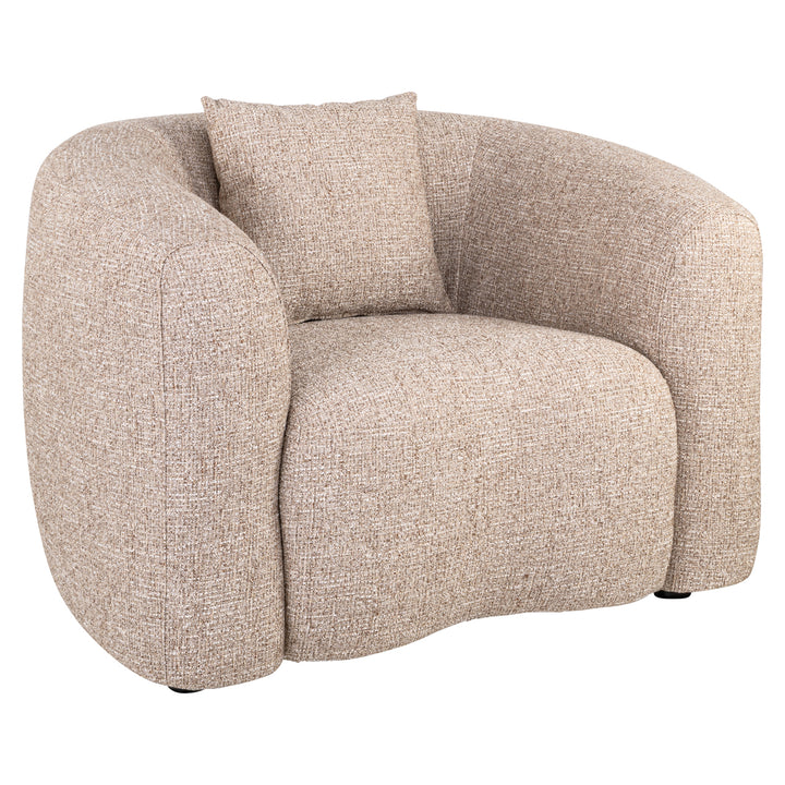 Richmond Fauteuil Luxandra, Sand Tweed - productweergave | CéJor Wonen