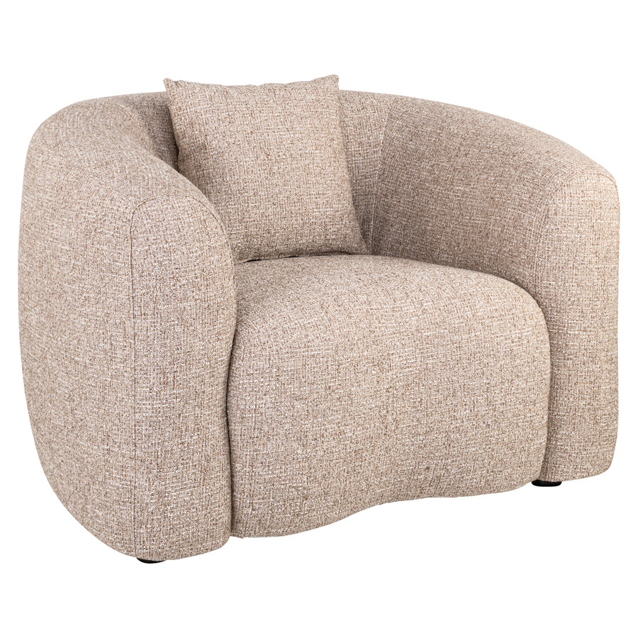 Richmond Fauteuil Luxandra, Sand Tweed - productweergave | CéJor Wonen