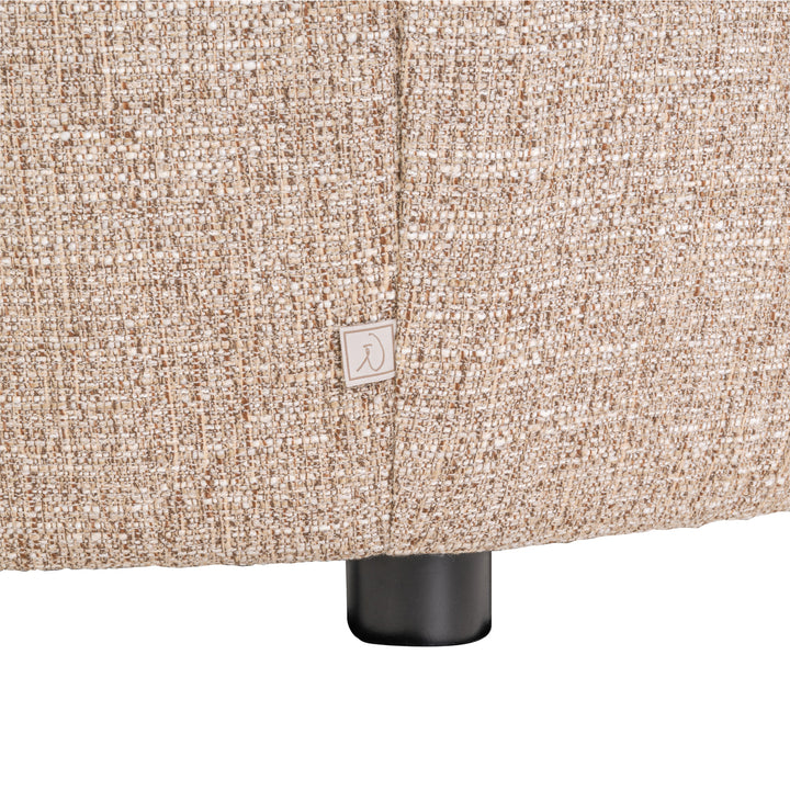 Richmond Fauteuil Luxandra, Sand Tweed - detail | CéJor Wonen