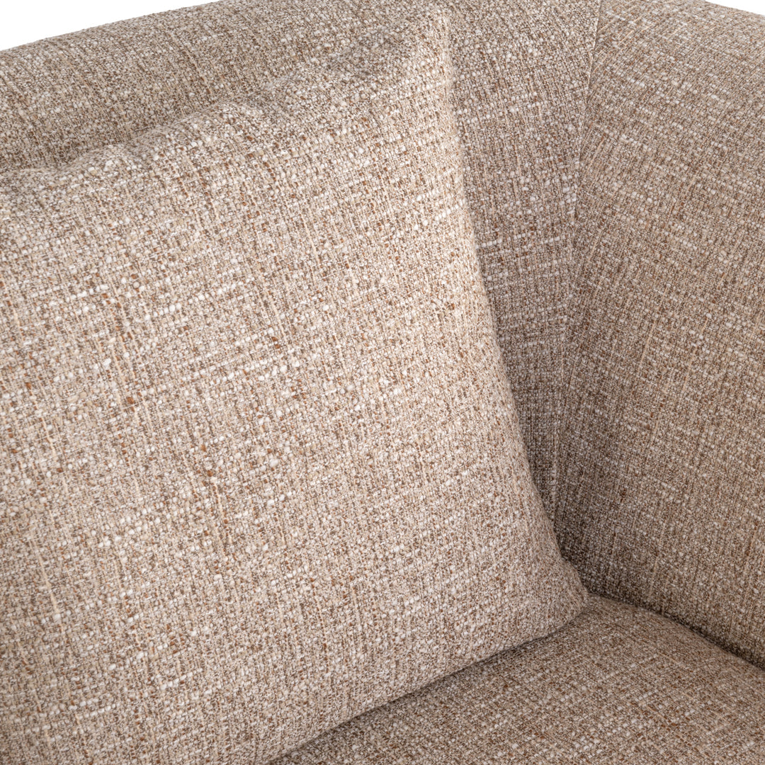 Richmond Fauteuil Luxandra, Sand Tweed - detail | CéJor Wonen
