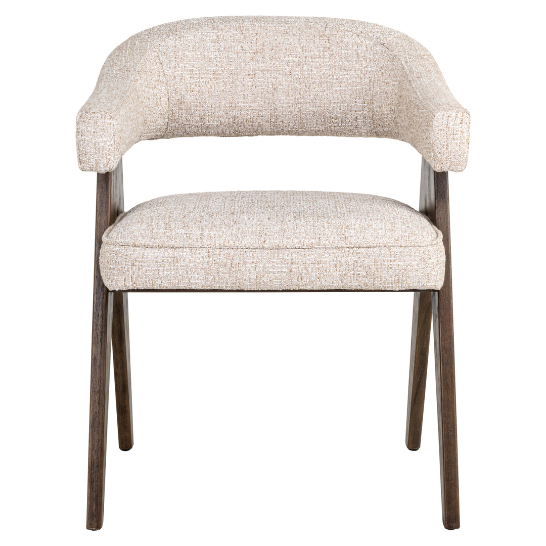Richmond Eetkamerstoel Mori Crème Tweed