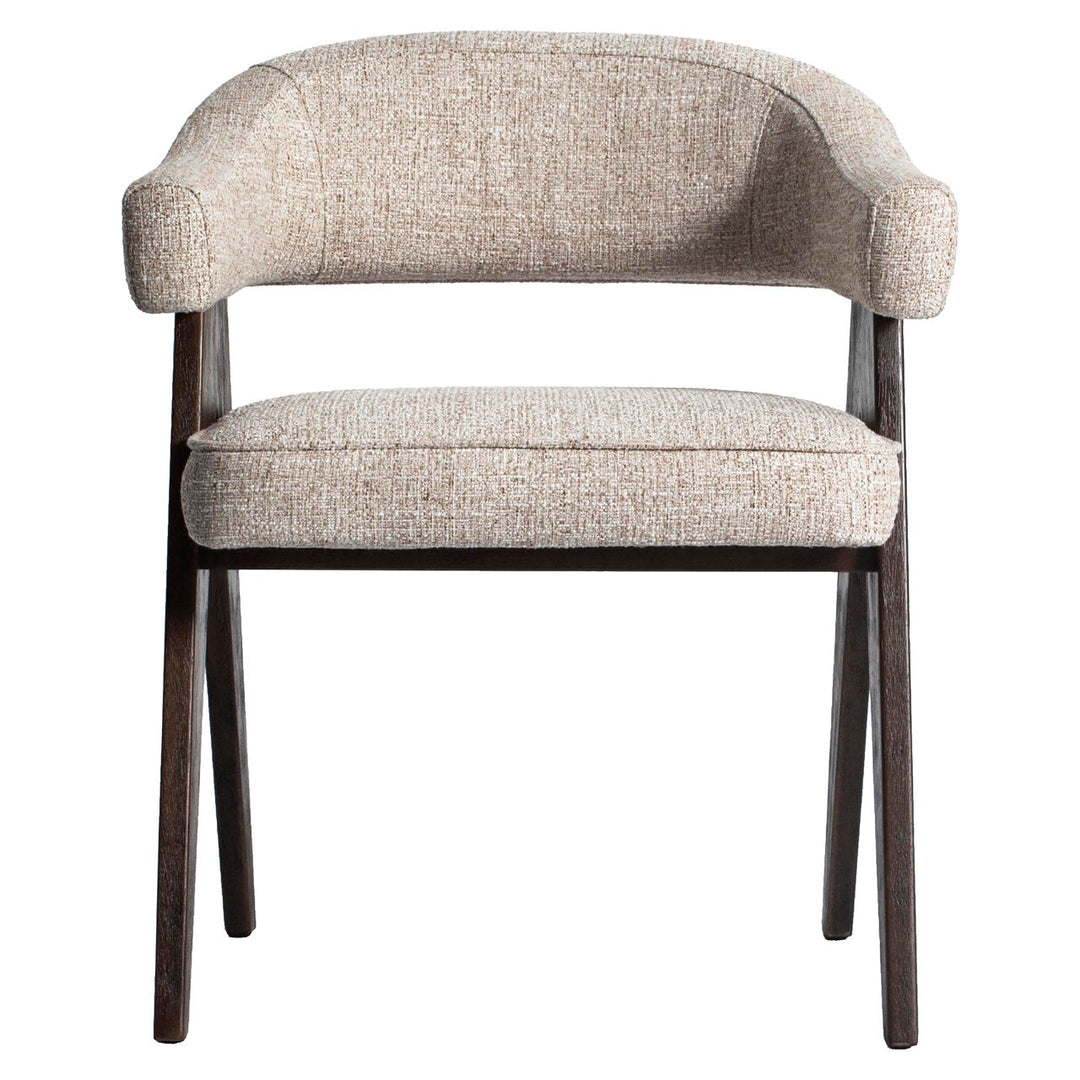 Eetkamerstoel Mori cream tweed fire retardant