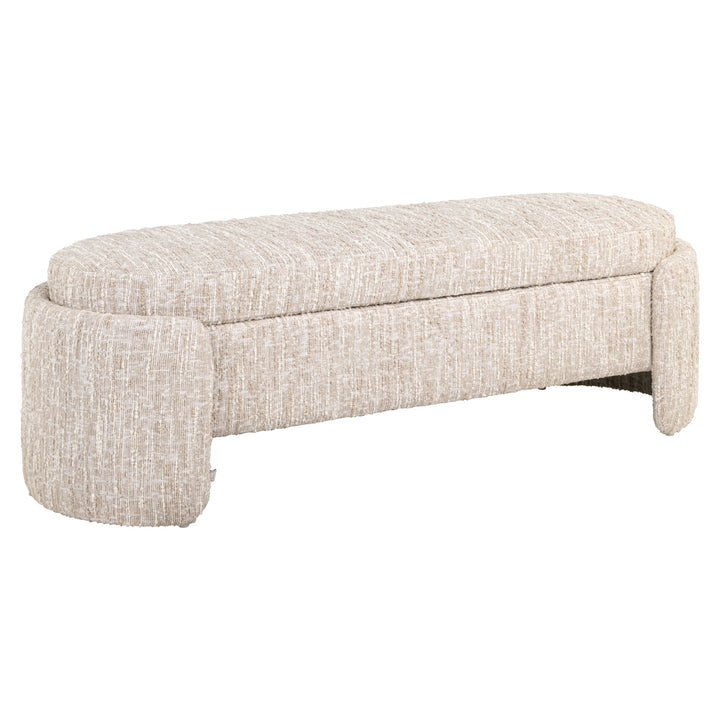 Richmond Bankje Cupid Beige Angora met Opbergruimte