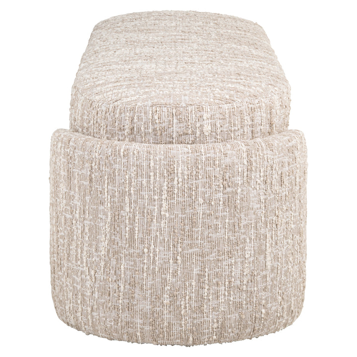 Richmond Bankje Cupid Beige Angora met Opbergruimte
