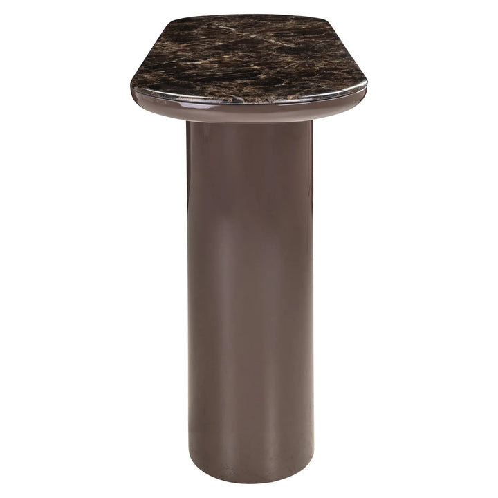 Console Almundi chocolate brown