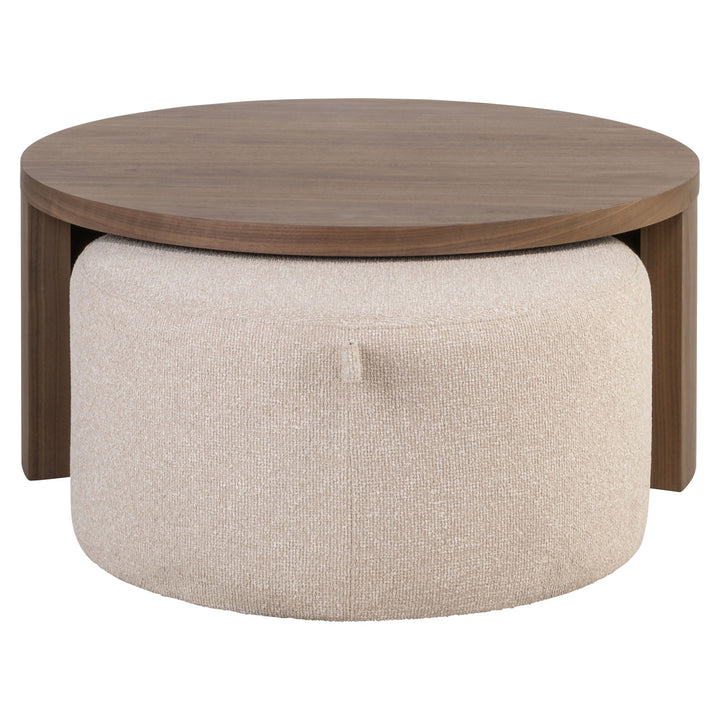Salontafel Windsor walnut fire retardant (Set of 2)