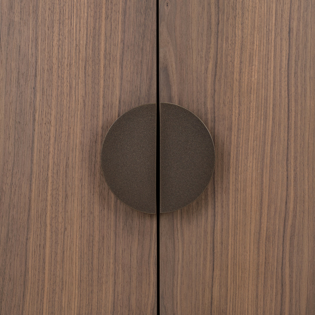 Richmond TV-meubel Windsor, walnootkleurig - detail | CéJor Wonen