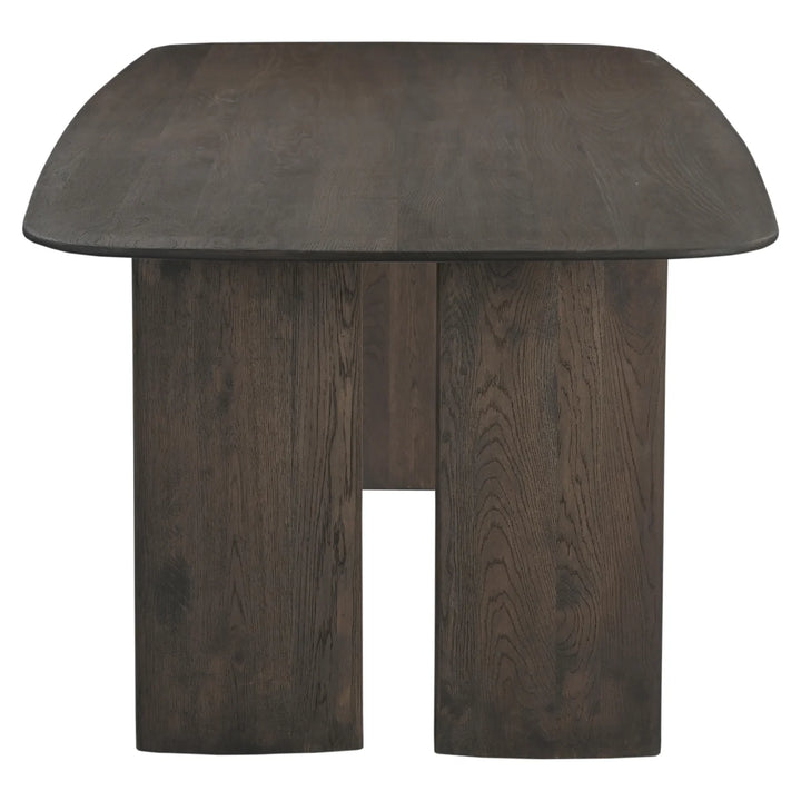 Dining table Castello Smoked charcoal 230
