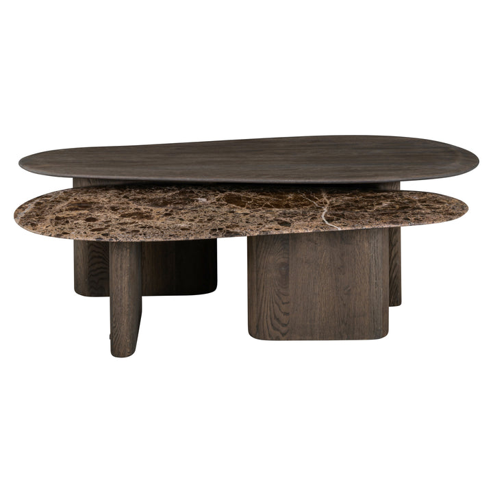 Richmond Salontafel Castello - set van 2, Smoked Charcoal - setweergave | CéJor Wonen