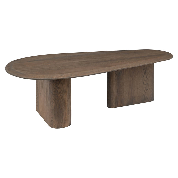 Coffee table Castello Smoked charcoal (Set of 2)