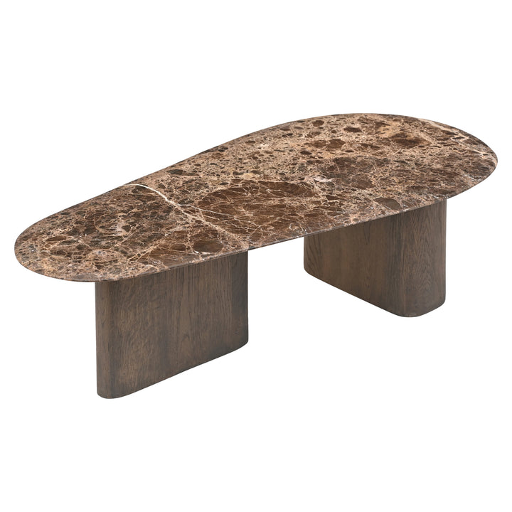 Coffee table Castello Smoked charcoal (Set of 2)