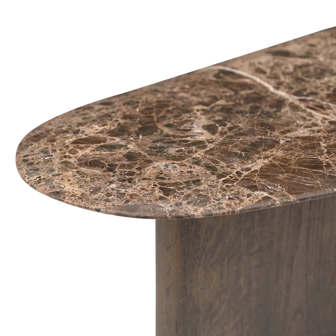 Coffee table Castello Smoked charcoal (Set of 2)