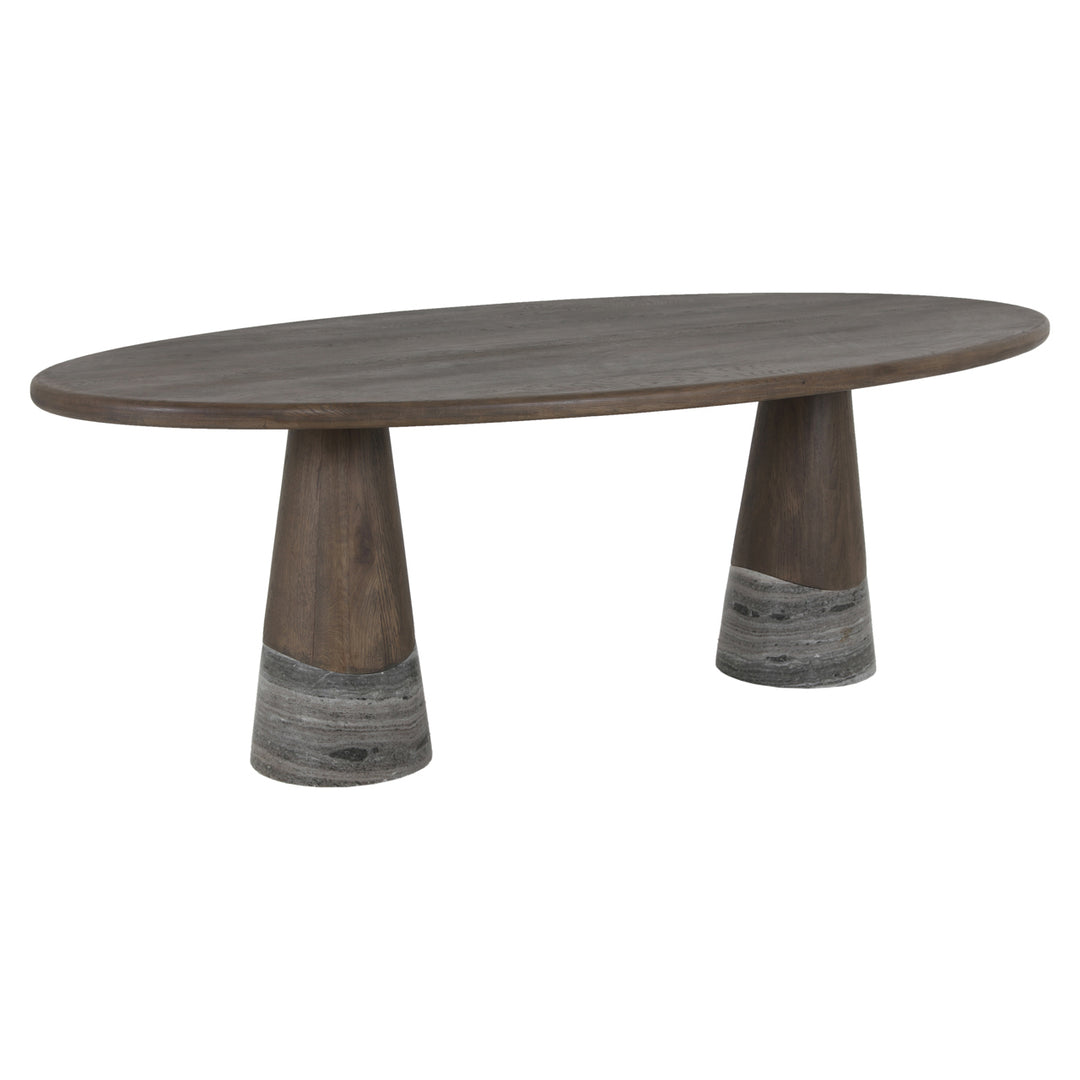Richmond Eettafel Harper Smoked Charcoal