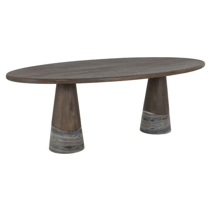 Richmond Eettafel Harper Smoked Charcoal