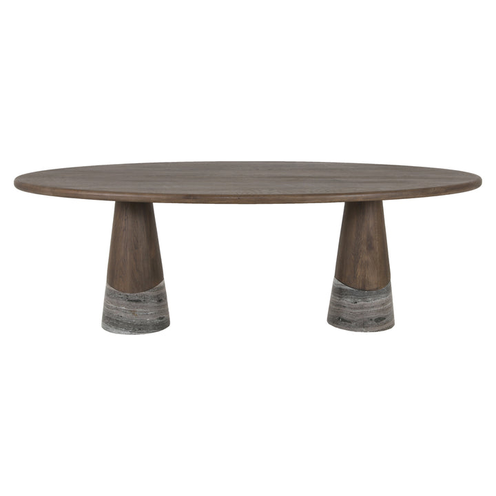 Richmond Eettafel Harper Smoked Charcoal