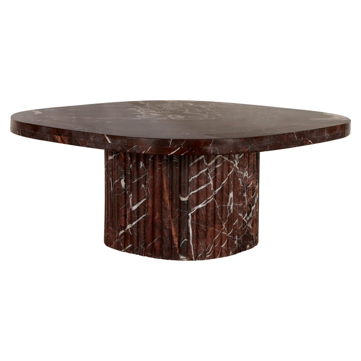 Coffee table Orchid burgundy