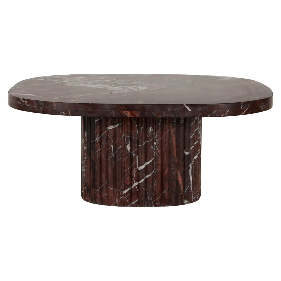 Coffee table Orchid burgundy
