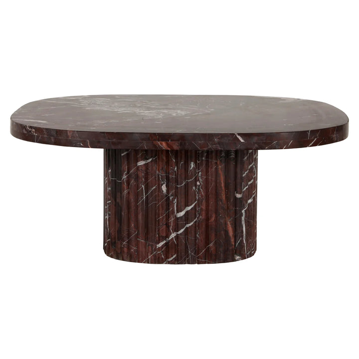 Coffee table Orchid burgundy