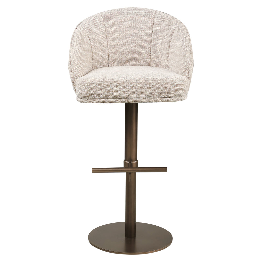 Barstoel Beverly natural fancy swivel