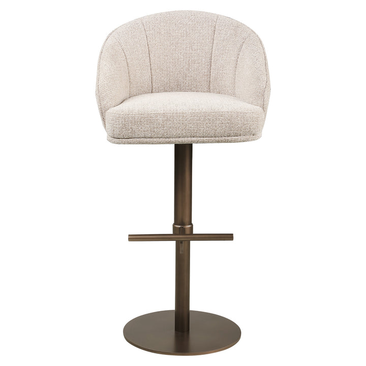 Barstoel Beverly natural fancy swivel