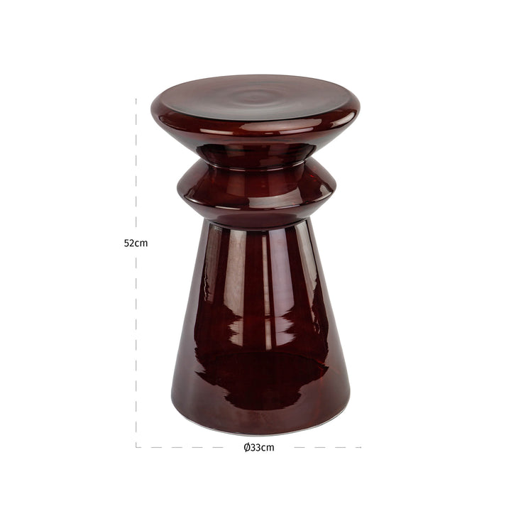 Bijzettafel Gordes brown