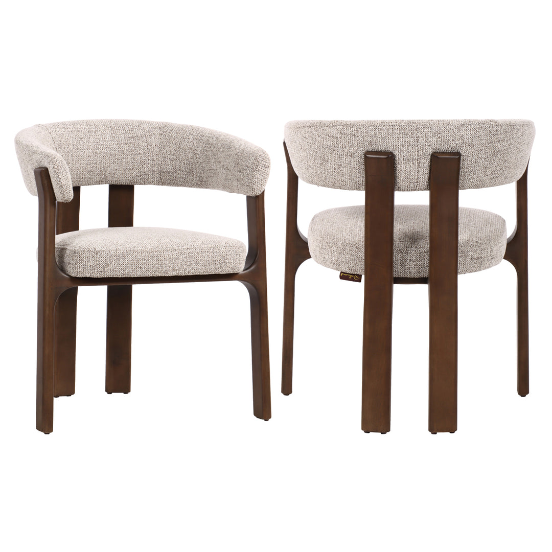 Richmond Eetkamerstoel Contigo Mocca Fansy