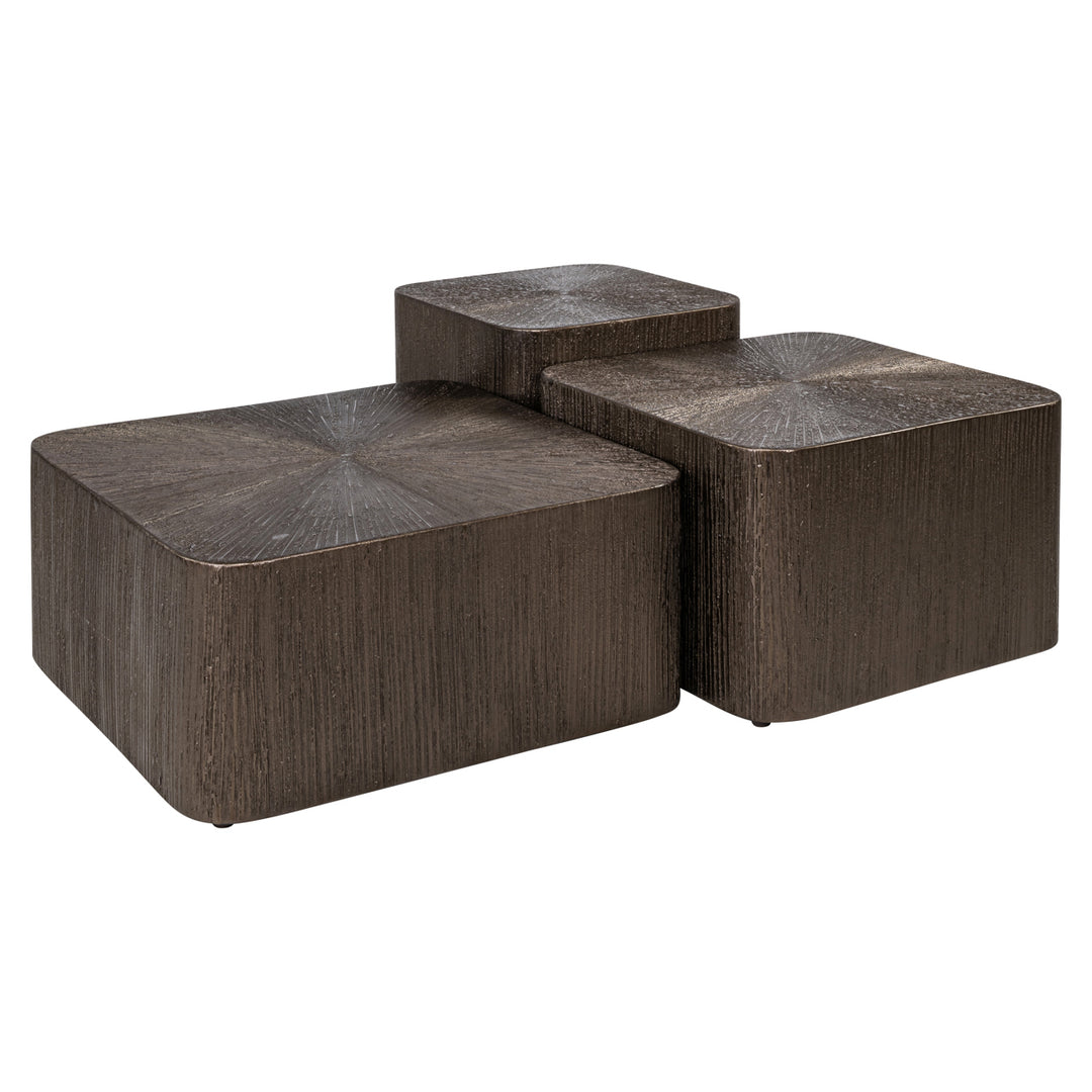 Couchtisch Cubes Brunzae (3er-Set)