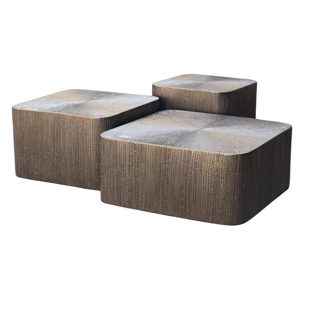 Couchtisch Cubes Brunzae (3er-Set)