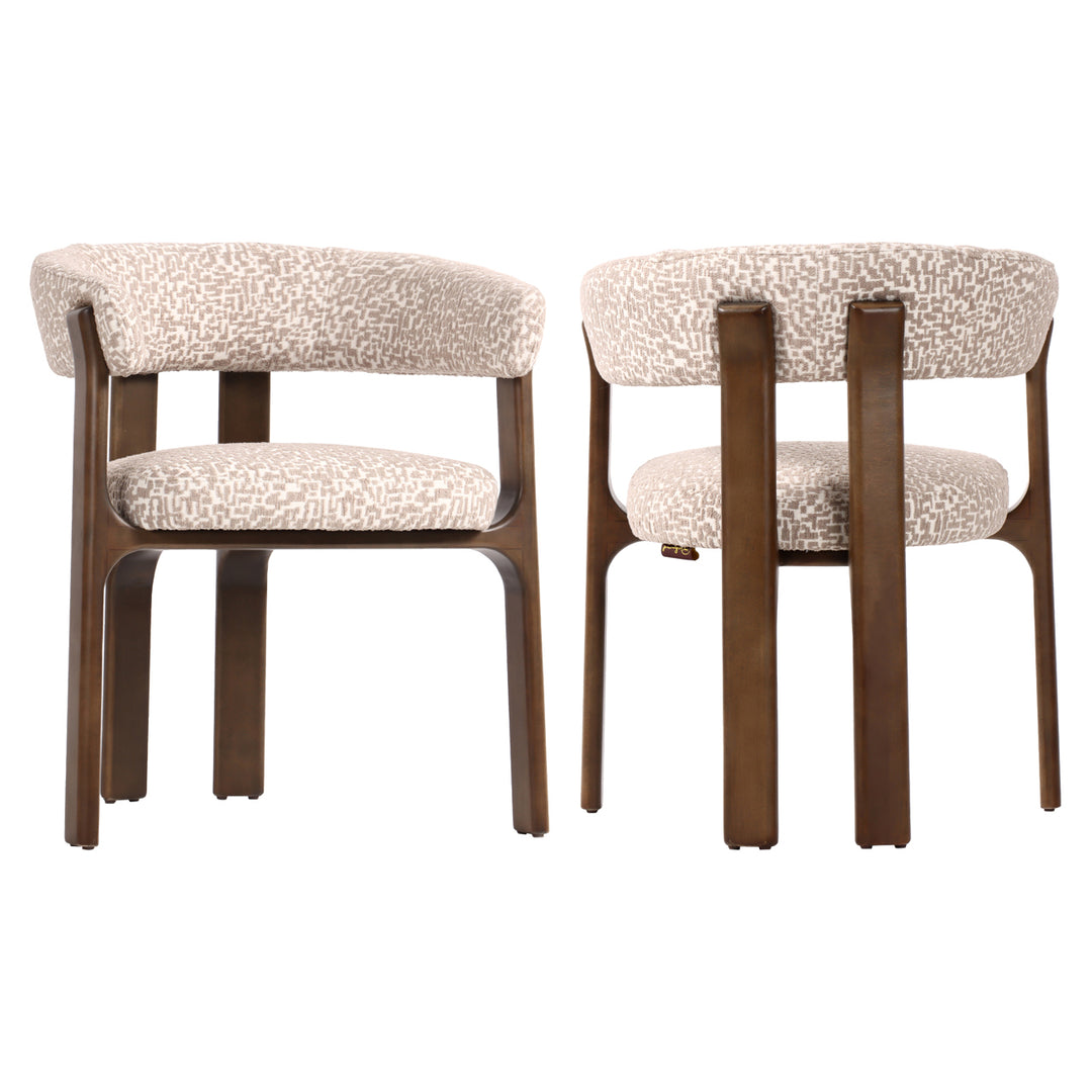 Richmond Eetkamerstoel Contigo Naturel Geo