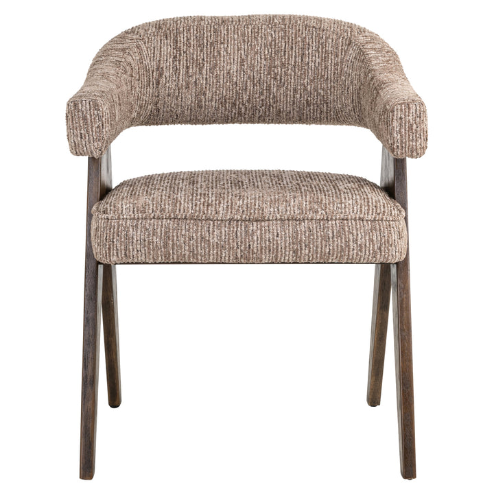 Richmond Eetkamerstoel Mori Mocca Lineair