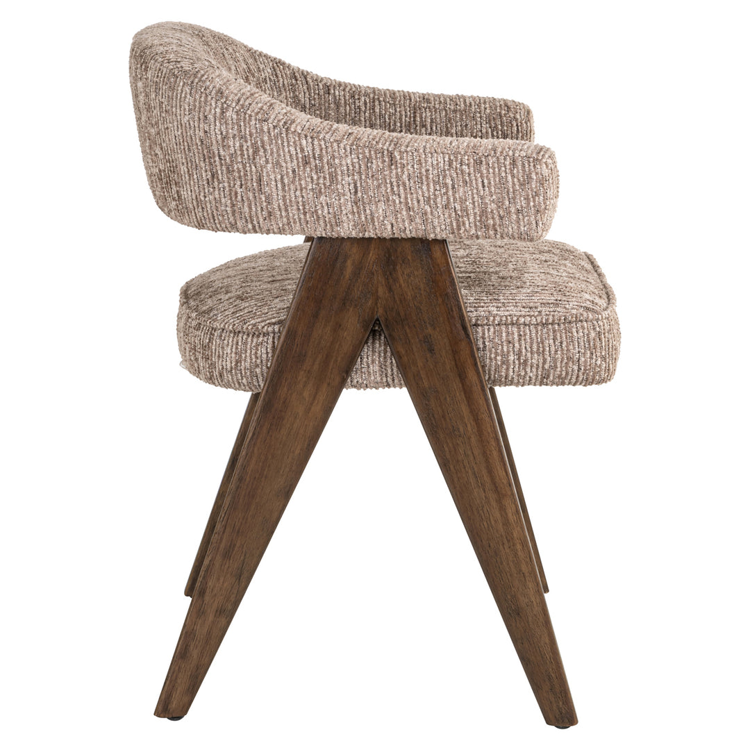 Richmond Eetkamerstoel Mori Mocca Lineair