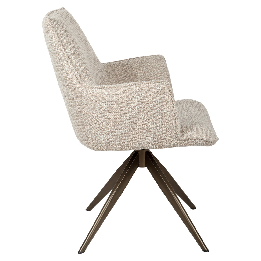 Richmond Eetkamerstoel Dakota Natural Chunky - productweergave | CéJor Wonen