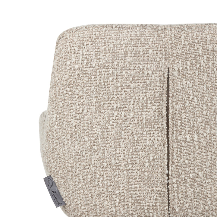 Richmond Counterstoel Linsey Naturel Chunky Swivel (set van 2)